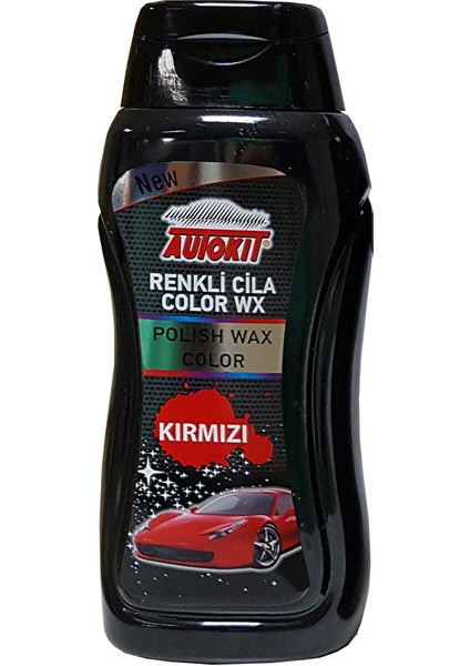 4 Adet Renkli Cila Kırmızı FA1-263