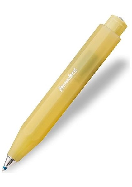 10001836 Frosted Sport Tükenmez Kalem Açık Sarı indirimleri