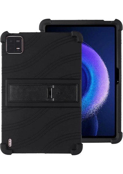 Xiaomi Pad 6 - Pad 6 Pro 11 Inch Tablet Için Standlı Silikon Kılıf - AL3309