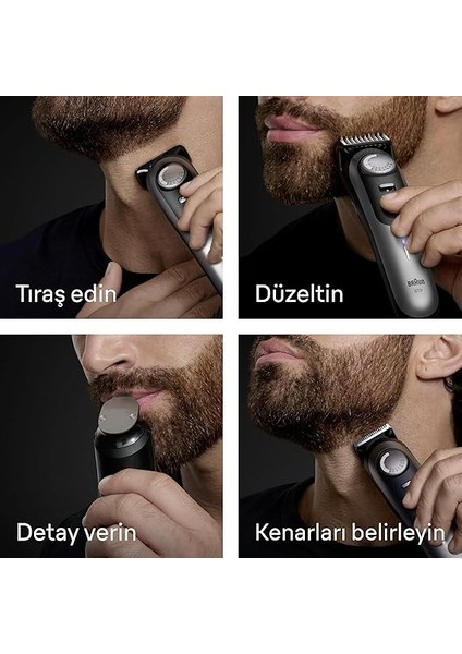 Sakal Düzeltici Series 9, +7 Berber Ekipmanları, 52 Uzunluk, Problade, BT9520 indirimleri