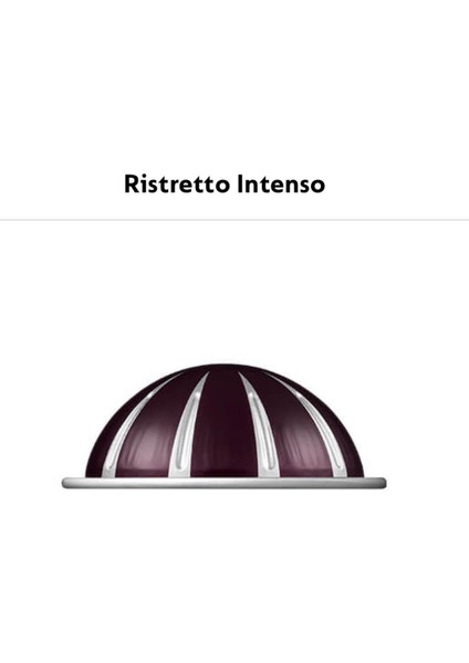 Rıstretto Intenso Vertuo Kapsül Kahve 10 Lu (Vertuo Makineler Için Uygundur)