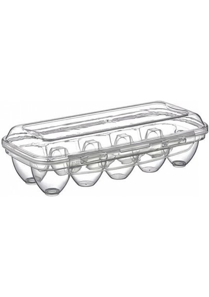 10 Bölmeli Kilitli Kapaklı Yumurtalık Saklama Kutusu YU110