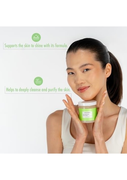 Maru.derm Pirinç Suyu Vücut Peelingi Aha Hyaluronik Asit 250 ml