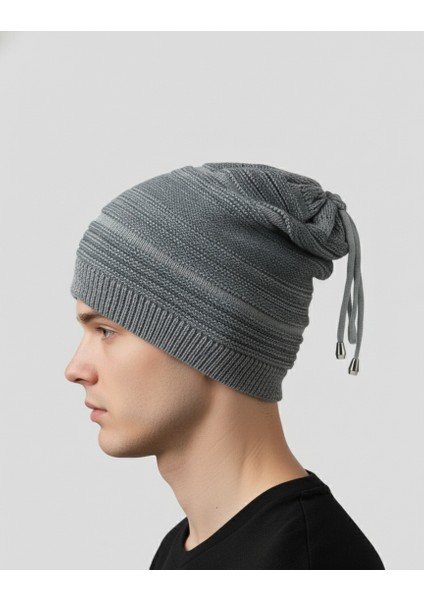 Popüler Ipli Sarkmalı Hip Hop Slouchy Bere Unisex modelleri