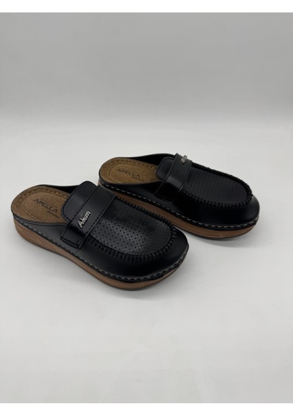 Önü Kapalı Sade Ortopedik Kadın Terlik