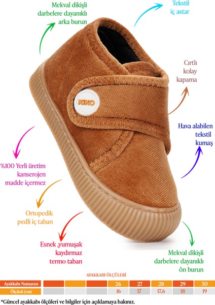 Petri Günlük Erkek Çocuk Ev Okul Kreş Panduf fiyatları