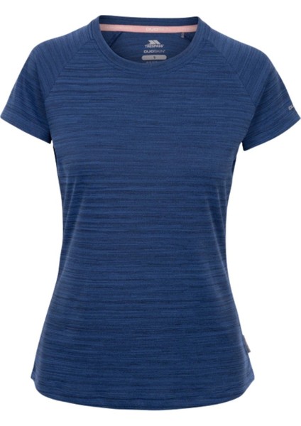 Vickland- Active TOP-TP75 Kadın Mavi Koşu Tişört
