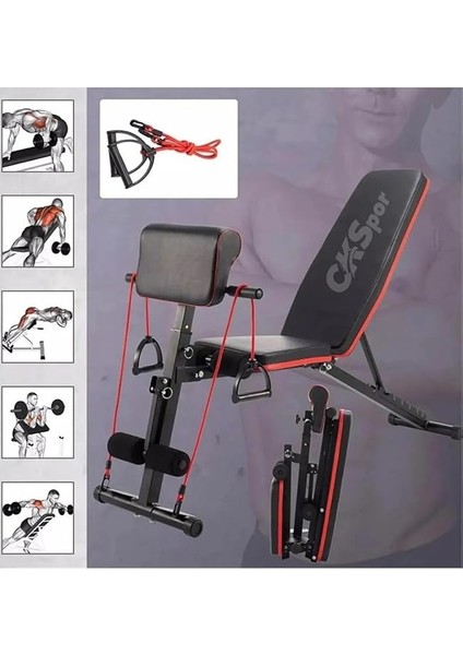 Çok Fonksiyonlu Ayarlanabilir Biceps Combo Bench – Vücut Geliştirme Sehpası indirimleri