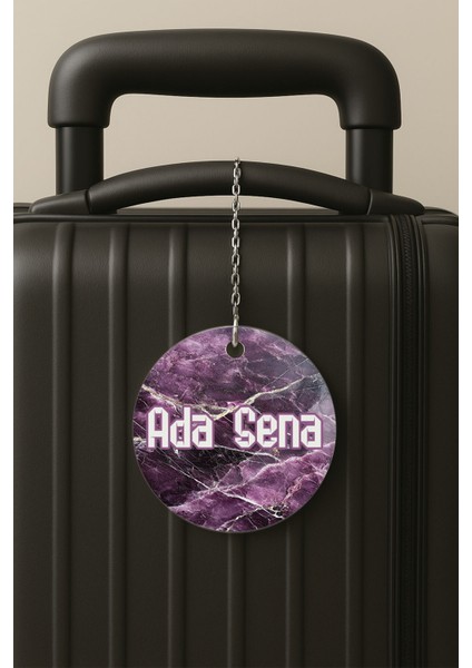 Kişiye Özel Isim Soyisim Kelime Yazılı Pleksi Bavul Etiketi Valiz Etiketi Isim 32