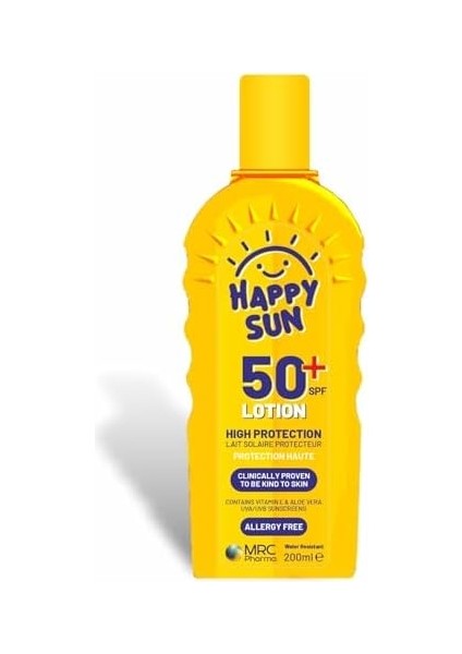 Happy Sun Spf 50 Plus Güneş Sütü 200 ml