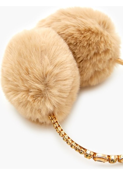 Peluş Taş Detaylı Kulaklık fiyatları