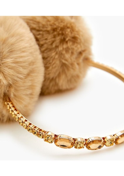 Peluş Taş Detaylı Kulaklık fırsatları