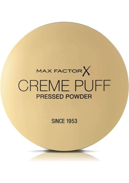 Max Factor Creme Puff, Pressed Compact Powder, 055 Candle Glow, 21 G