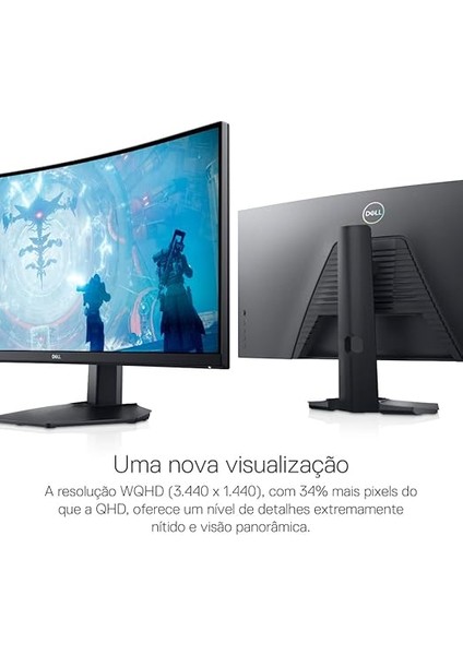 Gaming Monitör 34 Inç 3440X1440 Wqhd 21:9 1800R, 144Hz, Va, 1ms, Mprt, Amd Freesync Premium Pro, Hdr 400, Displayport, 2x Hdmı, 5x Usb, Kavisli Oyuncu Monitörü, S3422DWG indirimleri