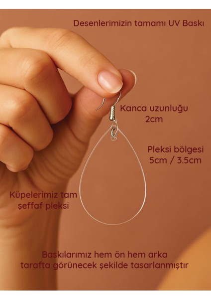 Kadın Küpe Uv-Tasarım Süslü Kancalı Damla Küpe Samurai Göz fiyatları