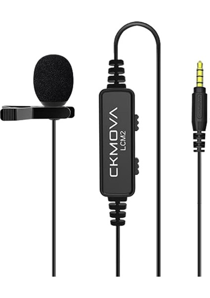 Lcm 2 Çok Yönlü Kondenser Klipsli Yaka Mikrofonu
