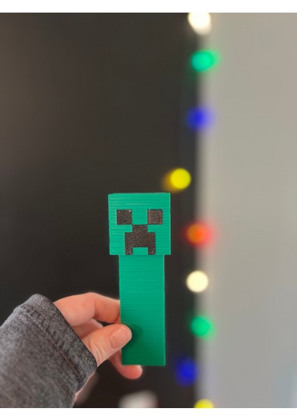 Minecraft Creeper Temalı 3D Baskı Kapı Stoperi 2'li – Dekoratif Kapı Tutucu | Çocuk Odası ve Ofis Için Dayanıklı Pla Malzeme fırsatları