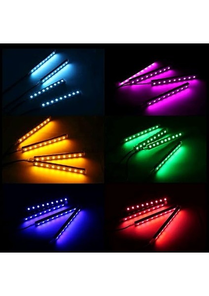 Ayakaltı LED Rgb Müziğe Duyarlı Iç Aydinlatma modelleri