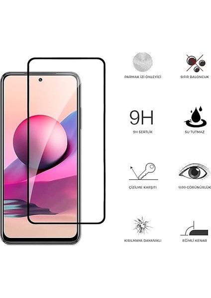 Xiaomi Redmi Note 11 Pro Için Tasarlanmış Uçtan Kenara Kapsama Tam Koruma Dayanıklı Temperli Cam fiyatları