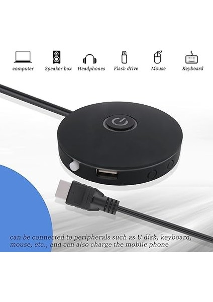 Computer Switch Rgb Lighting Effect External Host Power Switch Button,suitable For Internet Cafes,homes,offices (Black) modelleri