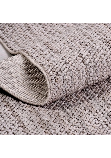 Baraona Bukle Modern Koyu Gri Polyester Kaydırmaz Tabanlı Makine Halısı indirimleri