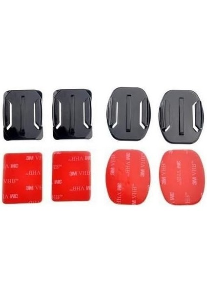 Kamera 2 Düz 2 Oval Yapışkanlı Aparat fiyatları