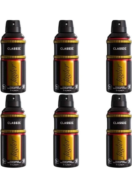 Jagler Deodorant Klasik Erkek 150 ml x 6 Adet