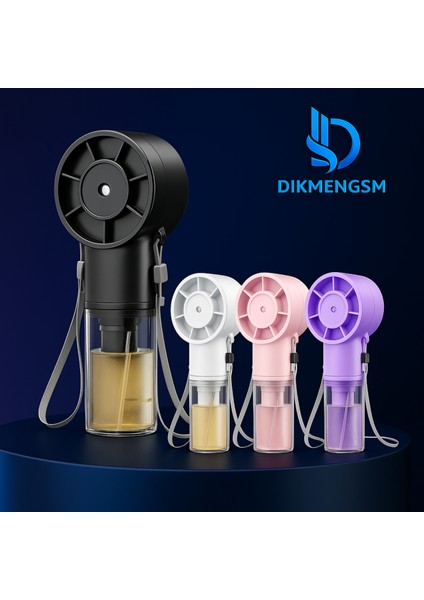 💨 Subzero HD11 Ofis Için Masaüstü USB Şarjlı (Sulu) El Fanı | Su Hazneli Serinletici & 3 Kademeli Güçlü Rüzgarsadsaw