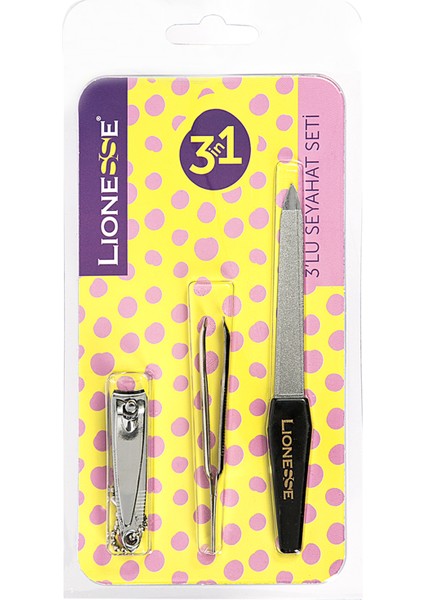 12450 3'lü Seyahat Seti