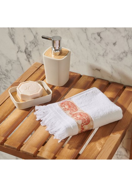 Boho El Havlusu - Kiremit Filli - 30X50 cm