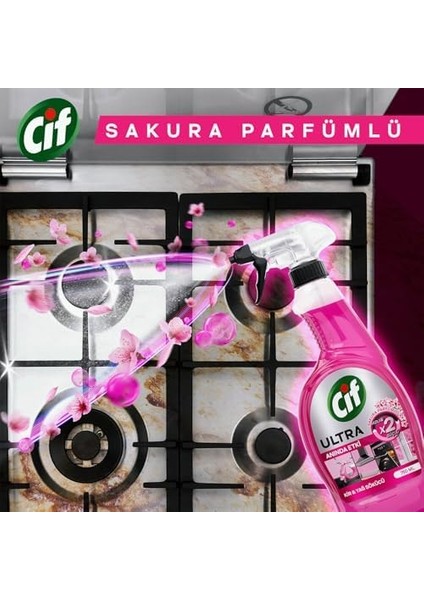 Cif Ultra Sprey Sakura Parfümlü 750 ml modelleri