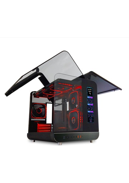 Midi Tower Kasa Siyah