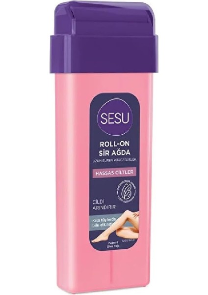 Sesu Roll-On Sir Ağda Hassas Shea Yağı 100 ml