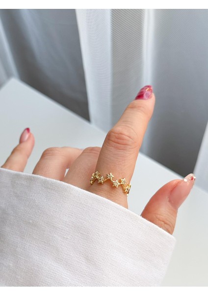 Çelik Yıldız Yüzük