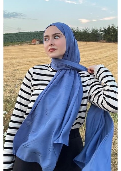 Simetrik Jakar Italyan Ipekli Şal Kot Mavi fiyatları