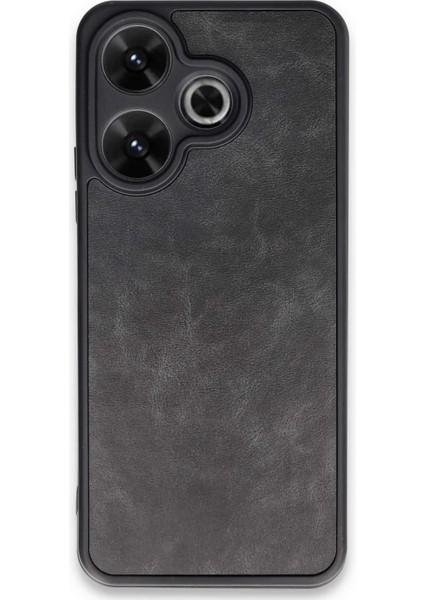 Xiaomi Redmi 13 4g Kılıf Aras Deri Kapak - Siyah (K95)