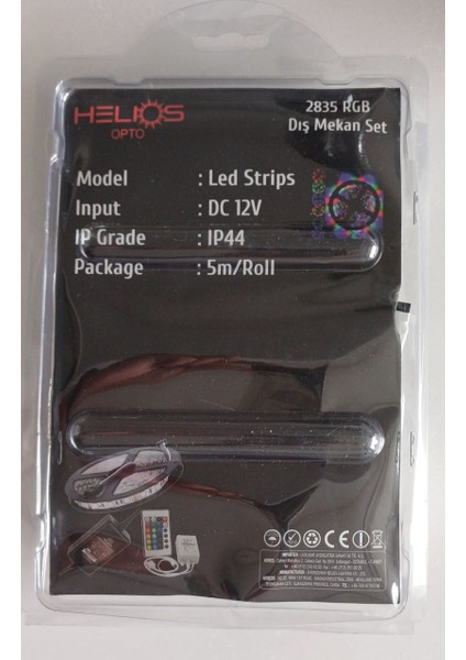 200 W Rgb Dış Mekan Şerit LED Set 5 Metre Silikonlu Su Geçirmez Kumandalı( Tak Çalıştır ) fırsatları