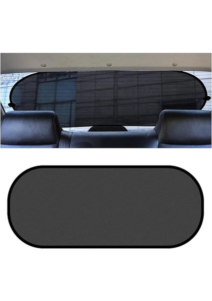 Arka Cam Için Vantuzlu Güneşlik Perde Araba Oto Araç Perdesi