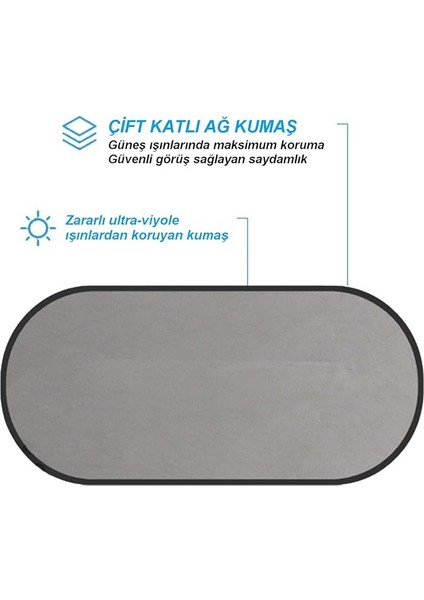 Arka Cam Için Vantuzlu Güneşlik Perde Araba Oto Araç Perdesi indirimleri