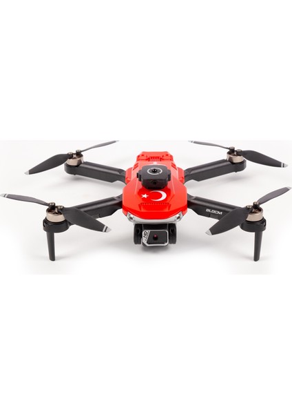 Heki Skymaster Fırçasız Motor, Çift Kameralı Engel Sensörlü Hobi Dronu (Kırmızı, 1 Bataryalı) fırsatları