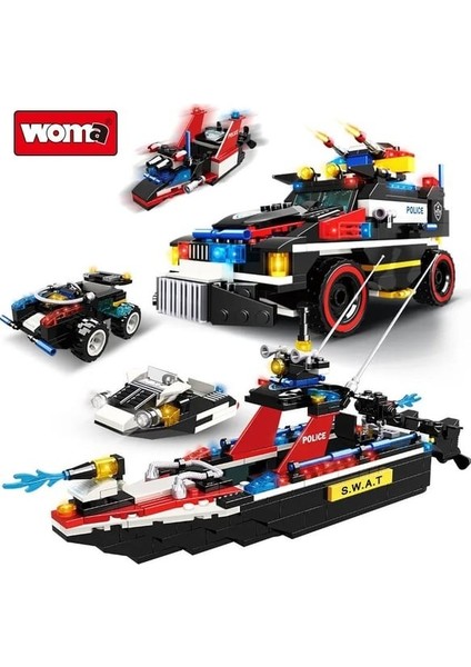 Swat Chariot Savaş Gemisi Pcs: 422 Parça