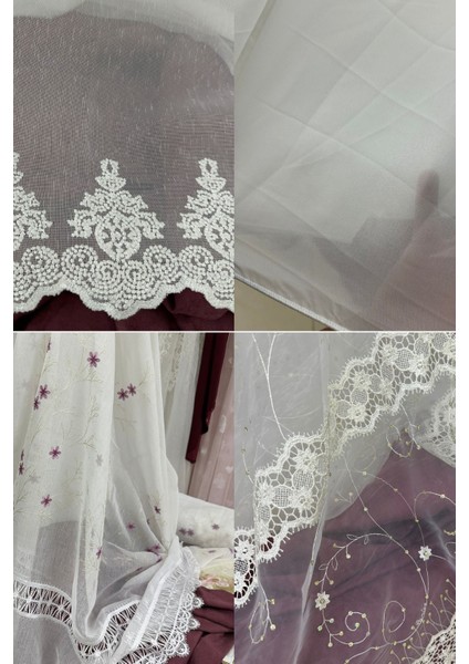 Nakışlı Armürlü Outlet Tül Perde fiyatları