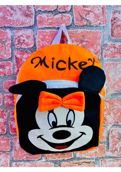 Peluş Çocuk Sırt Çantası - Labubu Hello Kitty Kuromi Stitch Mickey Mouse Bugs Bunny Çanta