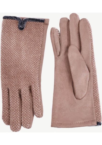 Örgü Kumaş Detaylı Eldiven fiyatları