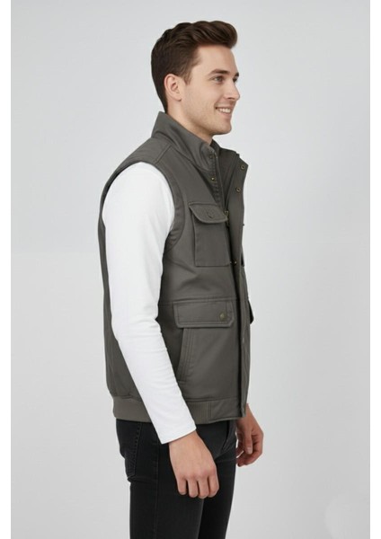 Erkek Kışlık Içi Peluş Spor Avcı Yelek 4101 BGL-ST04910 modelleri