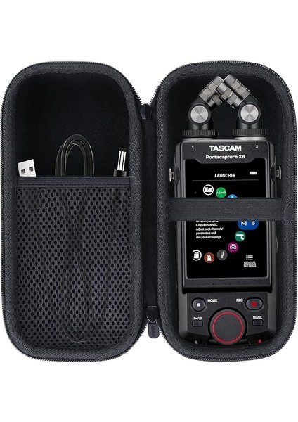 Sert Koruyucu Kılıf Kap Çanta Tascam Portacapture X8 Için Taşınabilir Iz Yüksek Çözünürlüklü Kayıt Cihazı