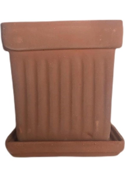Fidanım Toprak Saksı Kare 15CM