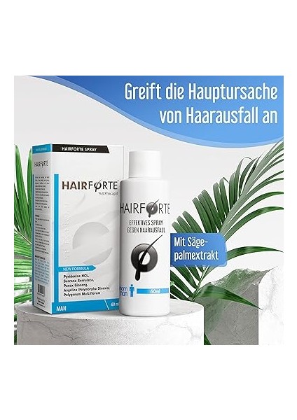 Hair Forte Erkek Saç Dökülmesi Engelleyici Sprey 60 ml fiyatları