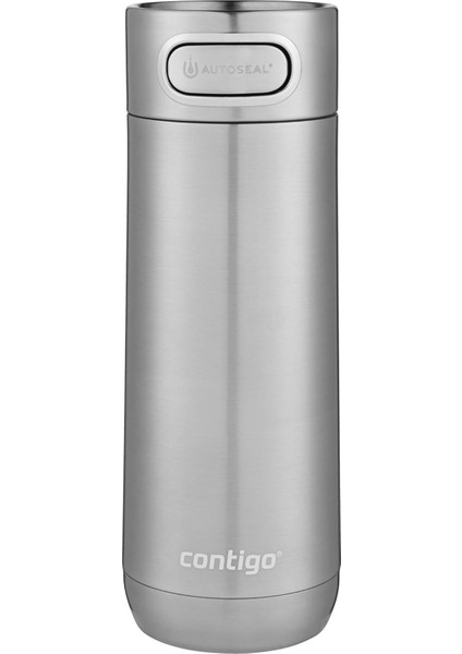 Luxe Autoseal Termos Bardak 470 ml Gri
