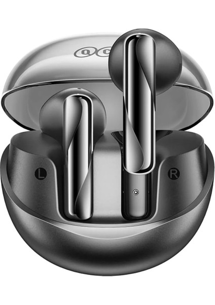 Qcy T32 Ailybuds Clear Enc 4 Mikrofon Bluetooth 5.3 Kablosuz Kulaklık Siyah
